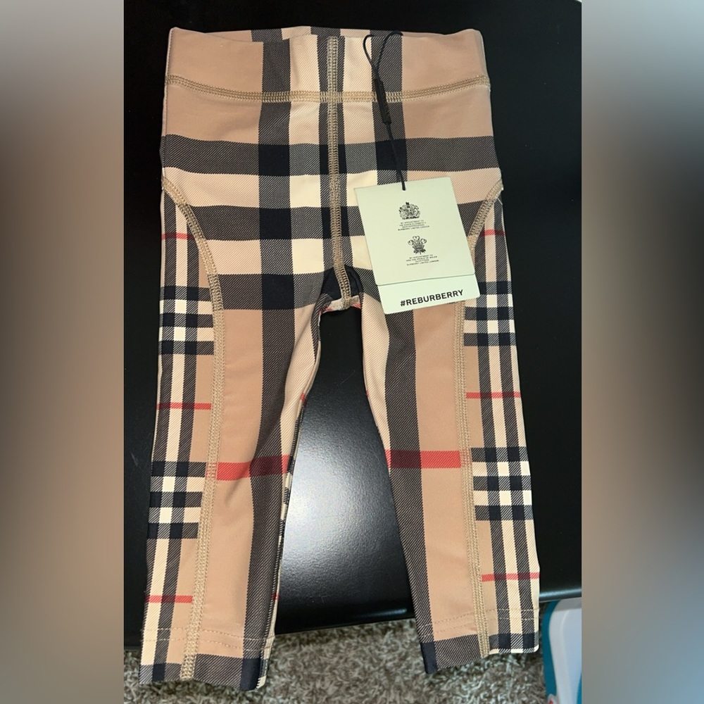 Toddler authentic Burberry leggings